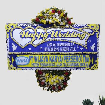 Bunga Papan - Happy Weeding